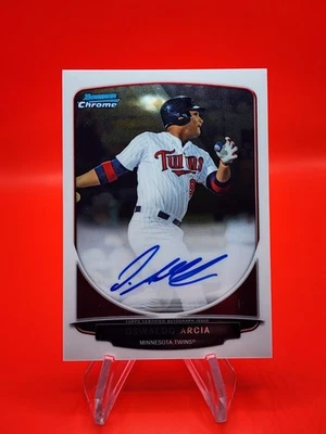 2013 Bowman - Chrome Prospects autógrafos Oswaldo Arcia #BCP-OA (AU, RC) - Imagem 1 de 2