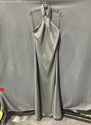 Женское зеленое длинное платье без рукавов Bhldn размер 6 Regular - Изображение 1 из 4