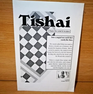 Cheapass game Tishai a chess variant for 2 players collectible strategy rpg - Picture 1 of 3