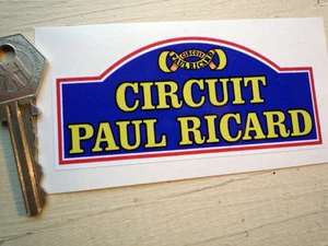 CIRCUITO PAUL RICARD Estilo Antiguo Retro De Colección Coche de Carreras Clásico Bol D'or - Imagen 1 de 1