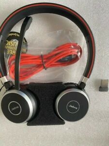 Brand new wireless Jabra Evolve 65 Headset with case / cable / usb dongle