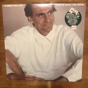 That's Why I'm Here LP - James Taylor (1985) SEALED Columbia – FC 40052 Hype NEW - Picture 1 of 4