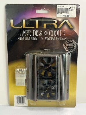 Ultra Hard Disk Cooler Aluminum Alloy 7200RPM ULT31358 Brand New Sealed - Image 1 of 2