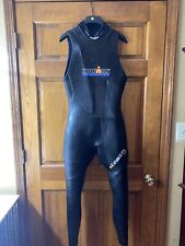 Ironman Mens Triathlon Wetsuit Size Medium/ Large Stealth Sleeveless