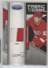 2011-12 Certified Fabric of the Game Materials Prime /25 Johan Franzen #53
