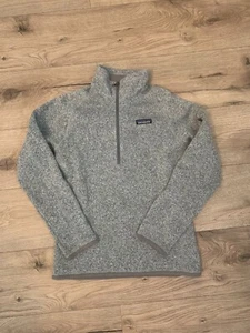 Patagonia Gray 1/4 Zip Better Sweater Fleece Sz Xs - Picture 1 of 5
