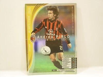 Panini WCCF 2005-06 WMF Andrea Pirlo 1979 Italia No.21 AC Milan Clase Mundial MF Foto 1 de 4