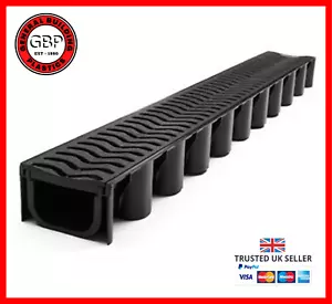 Storm Water Channel Drainage Heavy duty Deep Flow PVC Channel Driveway Drain - Picture 1 of 10