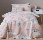 New Target Ellie Unicorn Cloud Reversable Quilt Cover Set Single Rrp$40