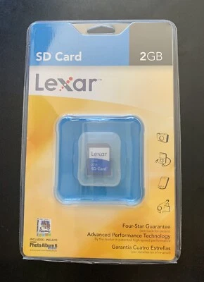 Lexar 2GB SD Card - SD2GB669 - Image 1 of 2