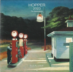 Edward Hopper The Masterpieces 2023 Wall Calendar New In Shrink Wrap - Picture 1 of 2