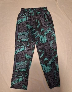 Comic Strip Pyjama Bottoms Elasticated Size 10/12/14 Silky - Picture 1 of 3