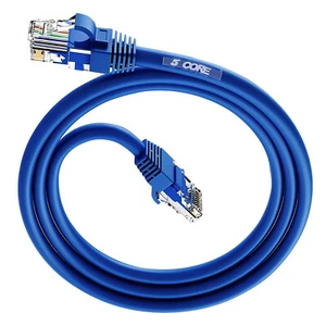 5Core CAT 6 Ethernet Cable Lan Network CAT6 Internet Modem RJ45 Patch Cord LOT - Picture 1 of 21
