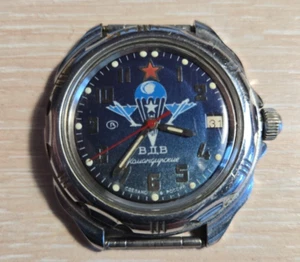 Watch Wostok Komandirskie. Mechanical . Russian USSR - Picture 1 of 12