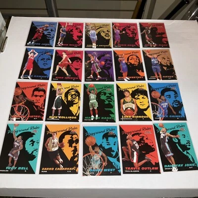 03-04 Fleer Tradition Playground Rules Complete Set Lebron James, Anthony, Wade - Image 1 of 4