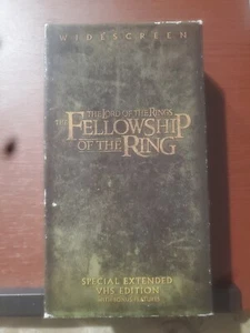 The Lord of the Rings: The Fellowship of the Ring (VHS, 2002, 2-Tape Set - Picture 1 of 1