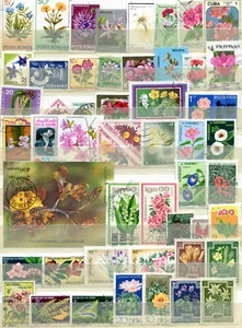 Lot Blumenmotive, meist o   ( 44774 ) - Bild 1 von 2