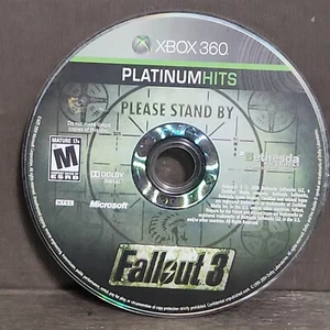 Fallout 3 (Xbox 360) Disc Platinum Hits - Picture 1 of 1