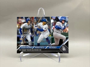 Tarjeta base 2023 Topps Now #926 Freddie Freeman/Mookie Betts/Max Muncy - Imagen 1 de 2