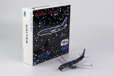 *RARE *United  Airlines B737-800 "Star Wars" N36272 58133 NG MODELS 1:400 Scale - Image 1 of 4