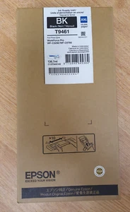 Genuine Epson T9461 Black Ink Cartridge 10k Yield XXL - C13T946140 - New & Boxed - Picture 1 of 5