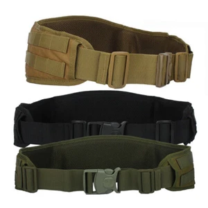 Tactical Mesh Padded Belt Heavy Duty Combat Battle Belt Mens Quick Release Belt - Picture 1 of 18