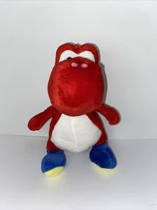 Super Mario: Red Yoshi Plush 11" inches OFFICIAL NINTENDO - Picture 1 of 12