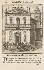 Santi Domenico e Sisto in Rom, 1745, KSt. Klassizismus Unbekannt (18.Jhd) - Bild 1 von 5
