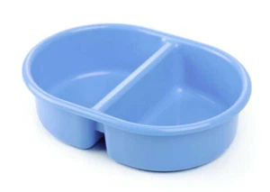 Top de baño The Neat Nursery bebé recién nacido niño lavado cola cuenco ovalado azul - Imagen 1 de 1