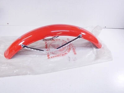 Guardabarros delantero Honda XL 250S/500S XL250S XL500S XL 250 500 Nos Monza rojo euro  Foto 1 de 4
