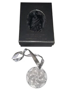 2010 Waterford Crystal The Gift of Courage Disk Ornament with Box - 150950 - Picture 1 of 4