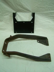 Corvette 1970-1972 Front Horseshoe Bumper Extension, Lic Bracket, Good Condition - Picture 1 of 7