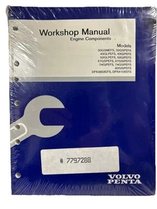 Manual de taller Volvo Penta (3 libros, NUEVO) motor, EFI, eléctrico, P/N: 7797288 - Imagen 1 de 5