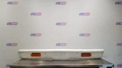 1971 CHEVY C20 CUSTOM FRONT BUMPER ASSEMBLY WHITE WITH AMBER LAMPS - Image 1 of 4