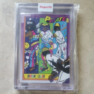 Topps Project70® Card 109 - 1990 Dock Ellis by Ermsy - Image 1 of 2