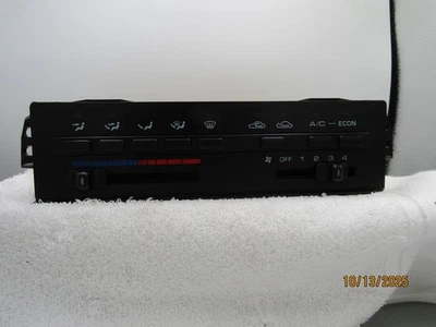HEATER CONTROL 1988-92 MAZDA MX-6 PUSH BUTTON K j22a - Image 1 of 4