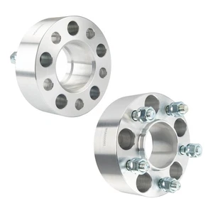 2" 5x4.5" Hubcentric 71.5mm 1/2"x20 Wheel Spacer Fits 94-04 Ford Mustang 2PC - Picture 1 of 13