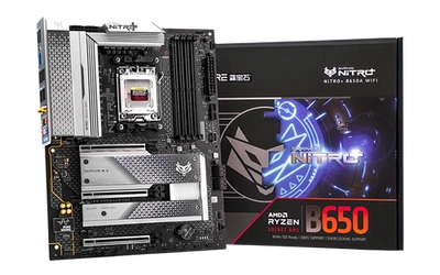 Sapphire NITRO B650A  WIFI AM5 DDR5 Motherboard - Bild 1 von 4
