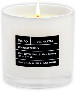 | Sugared Vanilla | Luxury Scented Soy Jar Candle | Hand Poured in The USA | ... - Picture 1 of 1