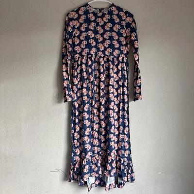Marni Dress Sz 12 (US 8) Long Sleeve Floral Babydoll  - Image 1 of 4