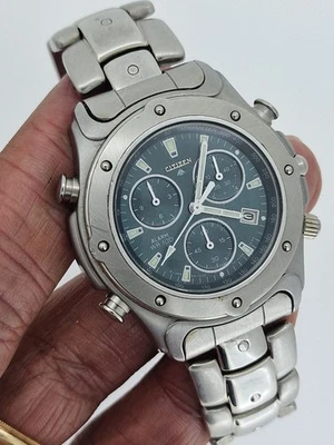 Citizen Promaster Alarm Chronograph Men's Watch WR100 Japan Quartz 3510-H09726 - Image 1 of 4