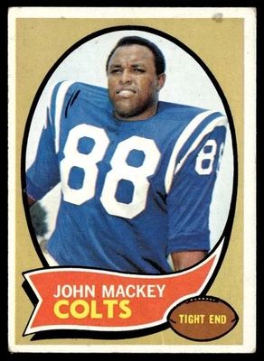 1970 Topps John Mackey - Baltimore Colts #62 - Image 1 of 2