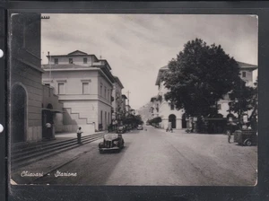 Cartolina Chiavari Stazione ANIMATA AUTO GZ2383 - Picture 1 of 1