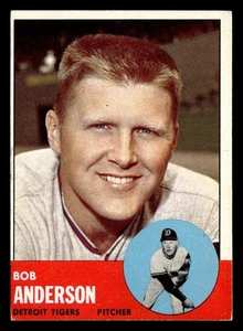 1963 Topps Bob Anderson #379 EX Detroit Tigers - Picture 1 of 2