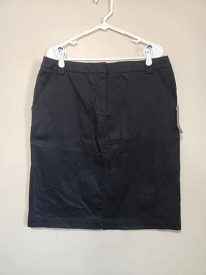 Falda lápiz Saint Tropez West negra para mujer talla 14 nueva con etiquetas Foto 1 de 4