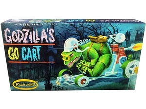 Skill 2 Model Kit Godzilla's Go Cart Model Kit by Polar Lights - Picture 1 of 1