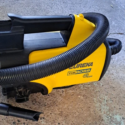 Eureka Mighty Mite Canister Vacuum Cleaner - Yellow Good Condition  - Image 1 of 4
