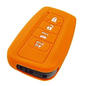 Silicone Remote Key Fob Cover for Previous Generation Key for Toyota orange - Picture 1 of 6