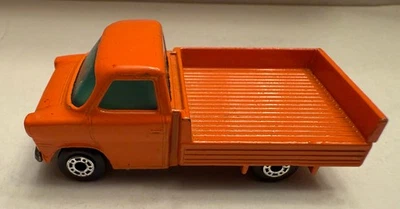 1977 Matchbox SuperFast # 66 Ford Transit Orange Die-Cast Toy Car Lesney England - Image 1 of 4