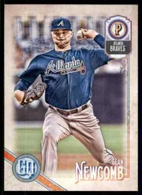 2018 Topps Gypsy Queen Sean Newcomb #221 Atlanta Braves - Image 1 of 2
